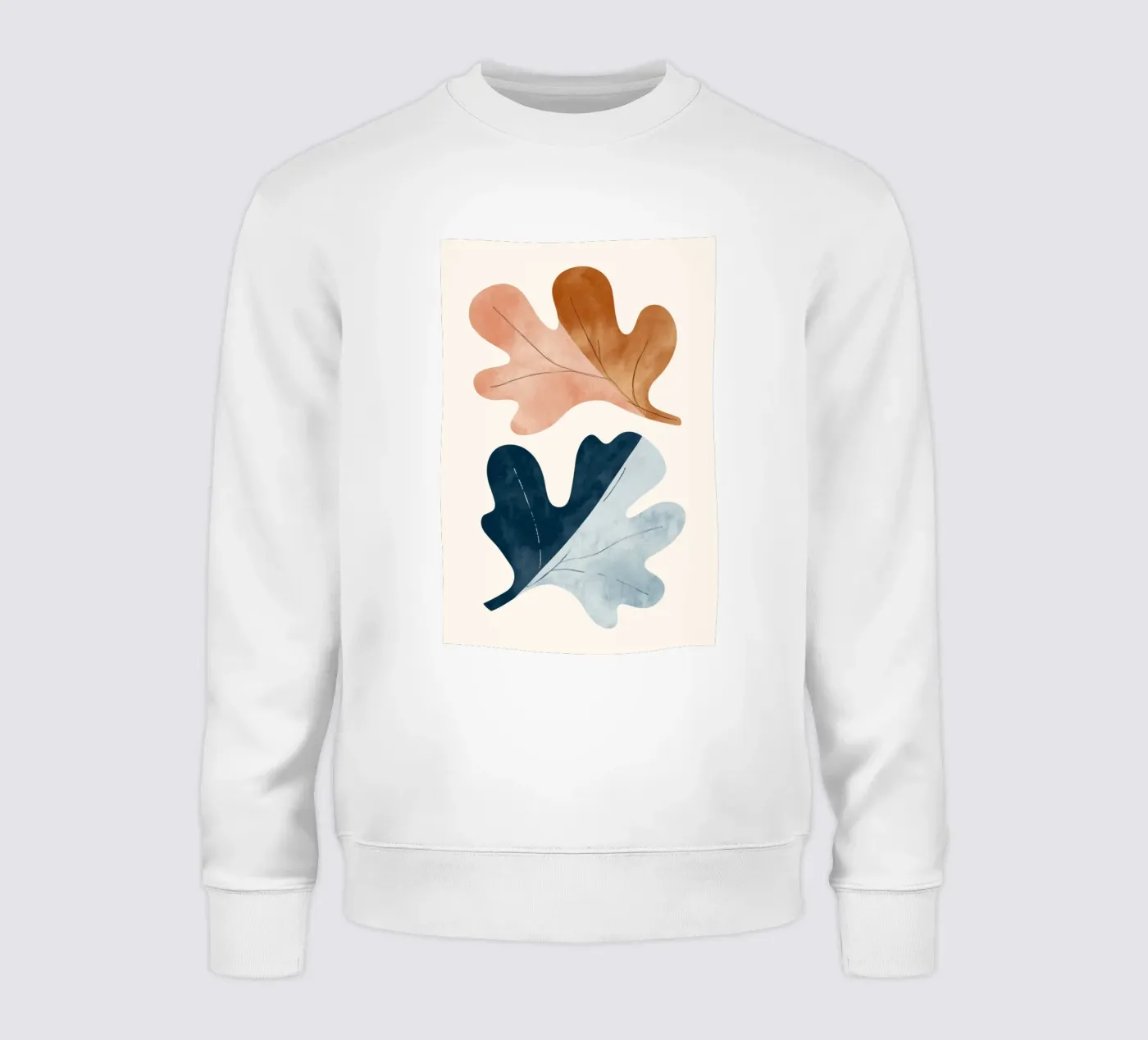 Two Leafs sweatshirt by treechild