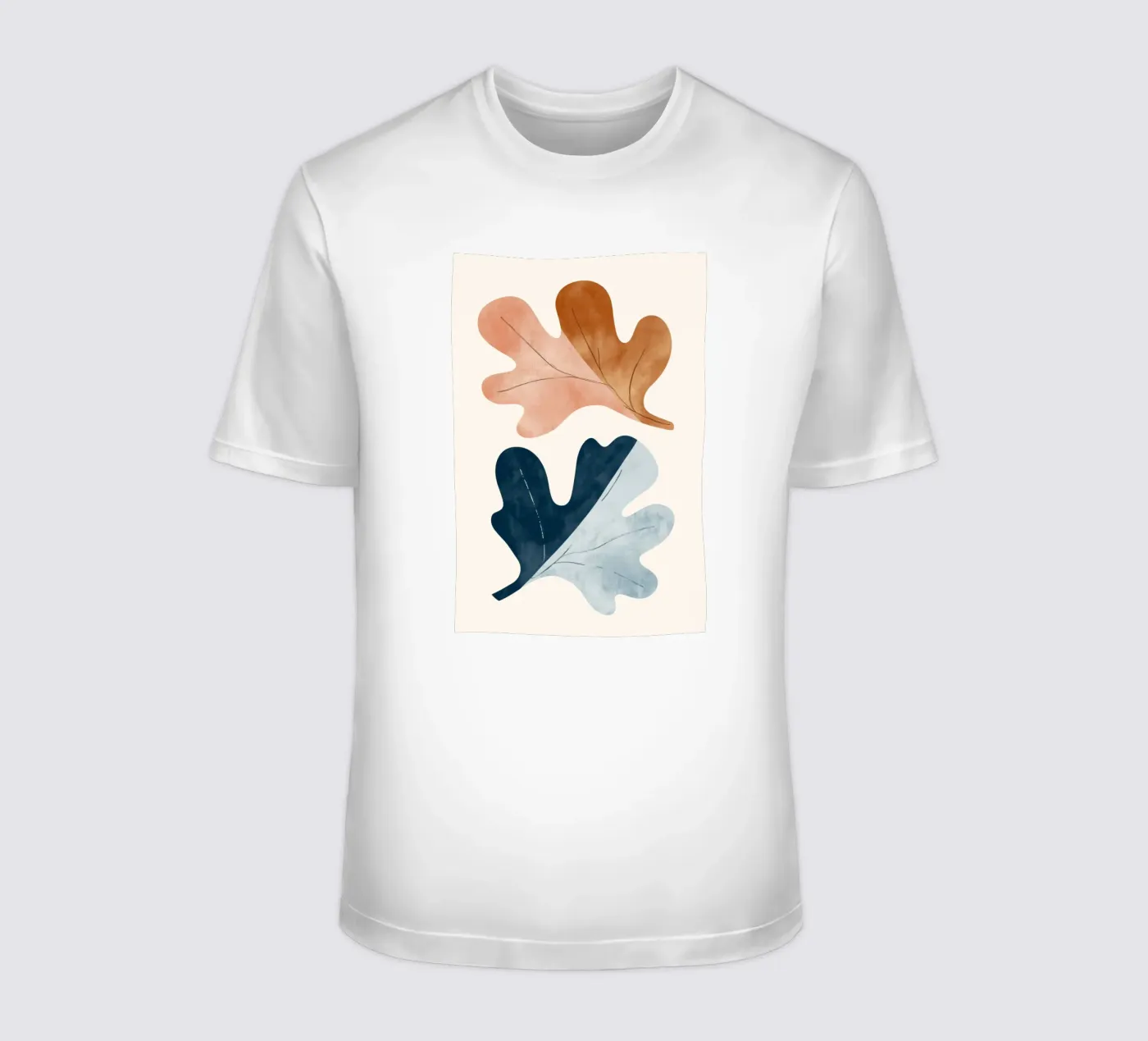 Two Leafs t-shirt da treechild