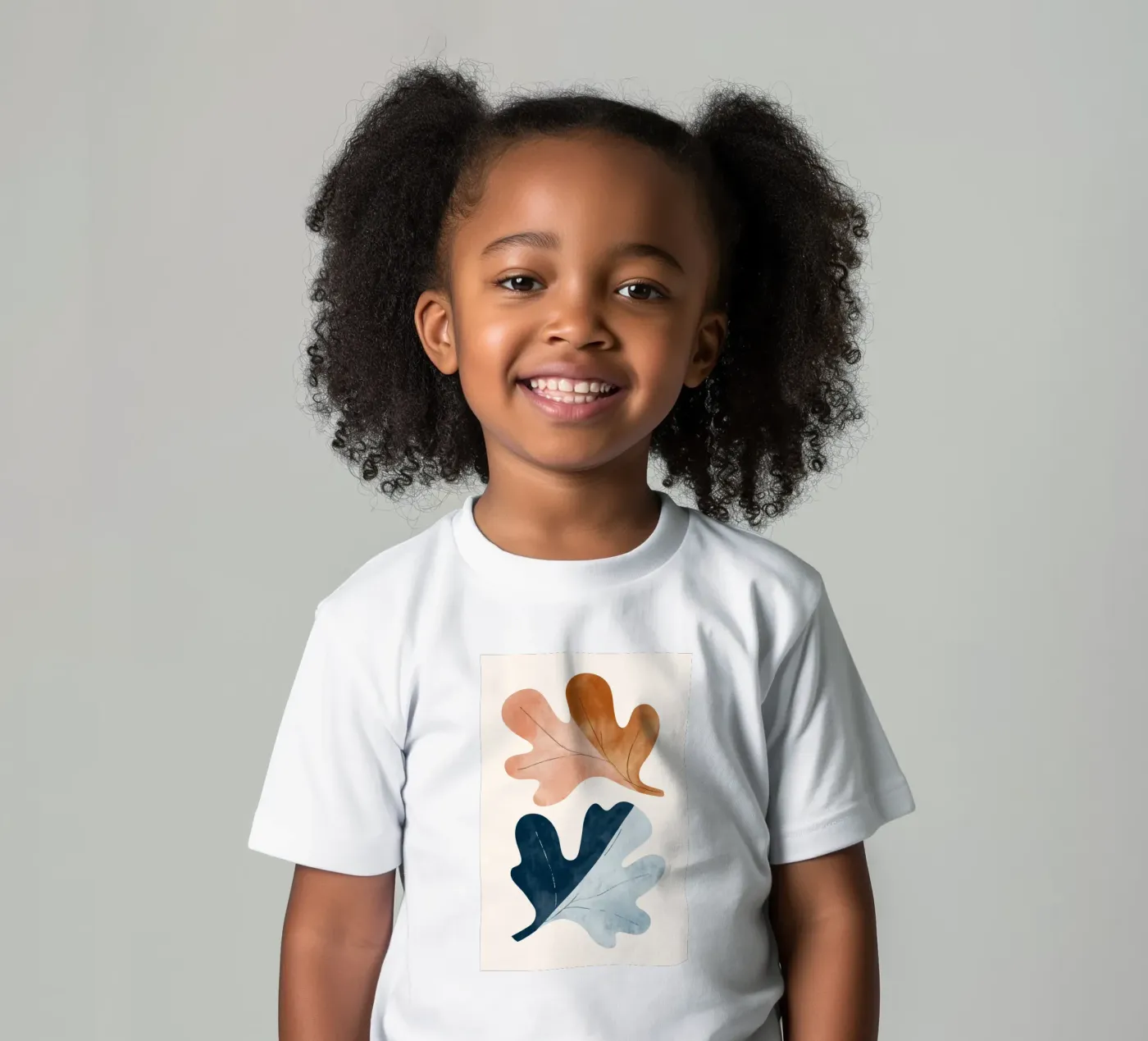 Two Leafs kids t-shirt by treechild