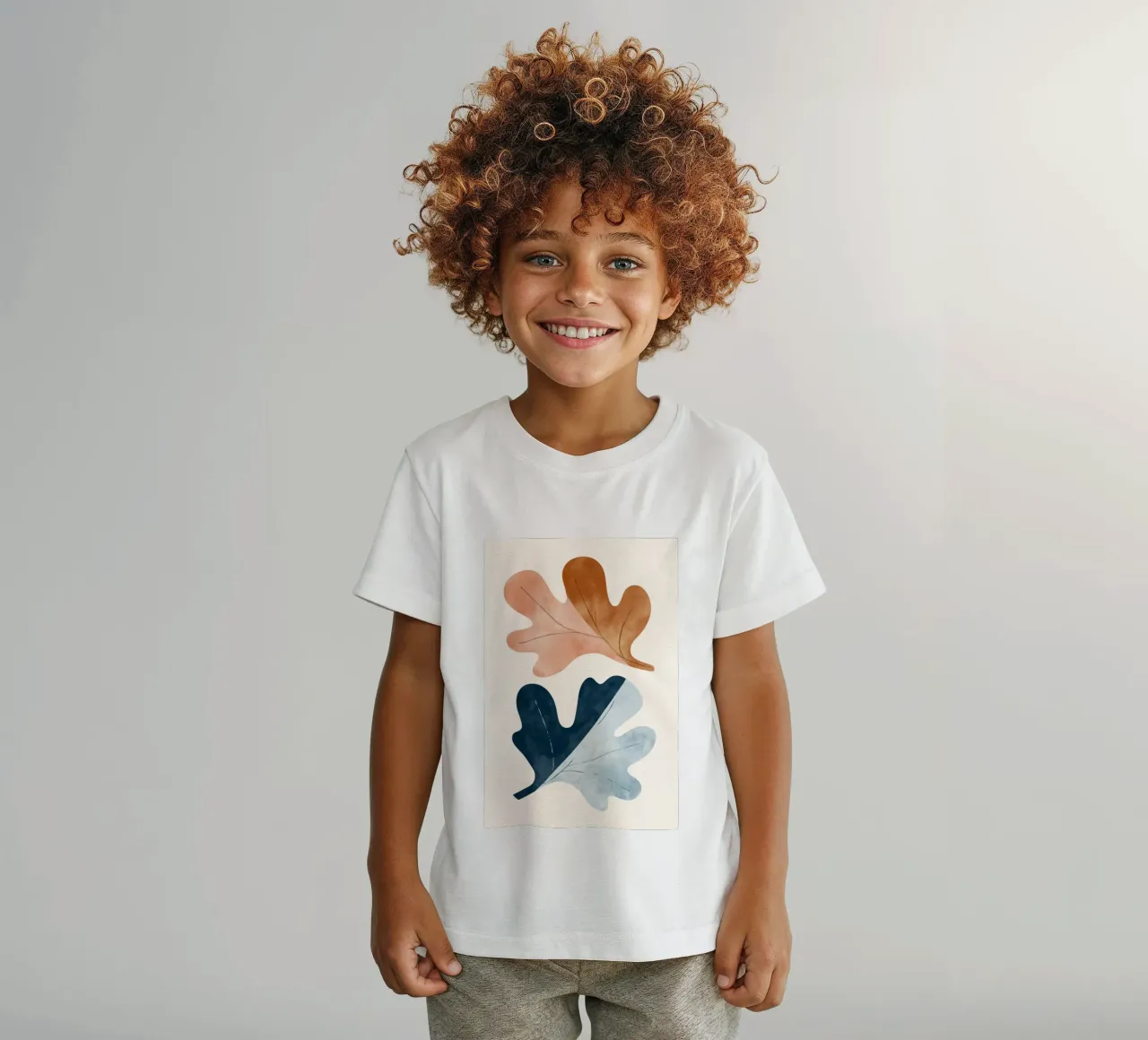 Two Leafs t-shirt bambini da treechild