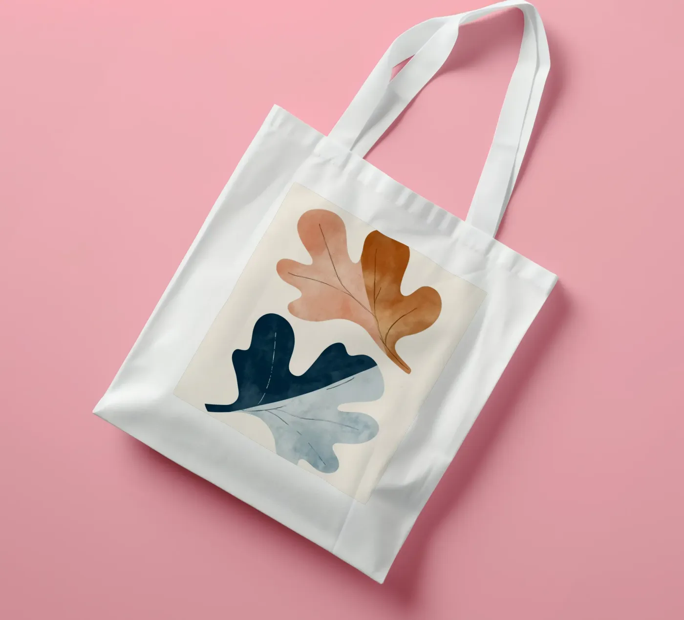 Two Leafs borsa in juta da treechild