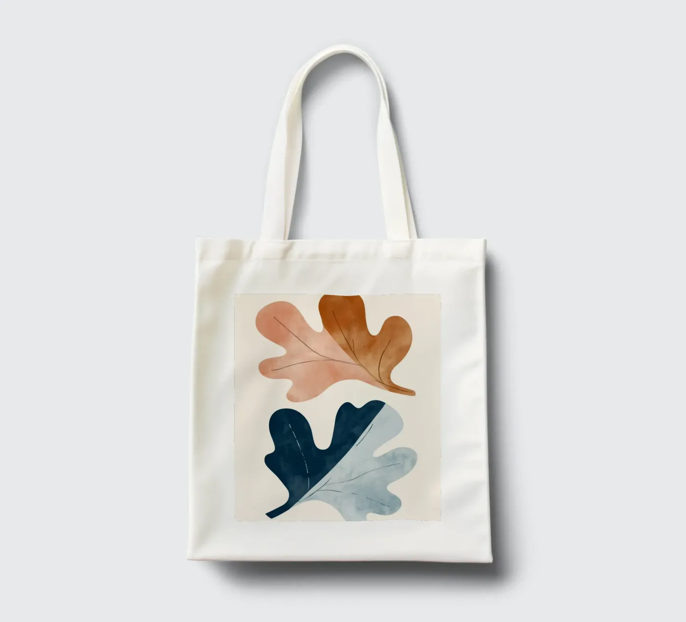 Two Leafs borsa in juta da treechild