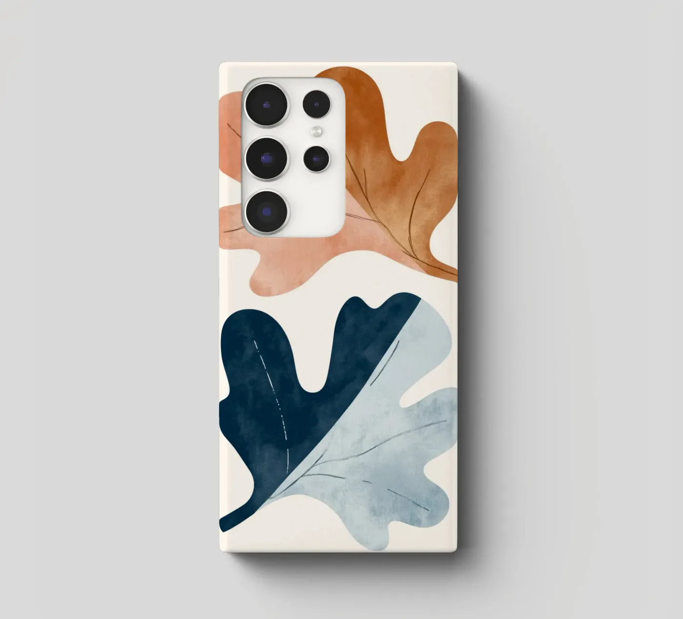 Two Leafs samsung phone case by treechild