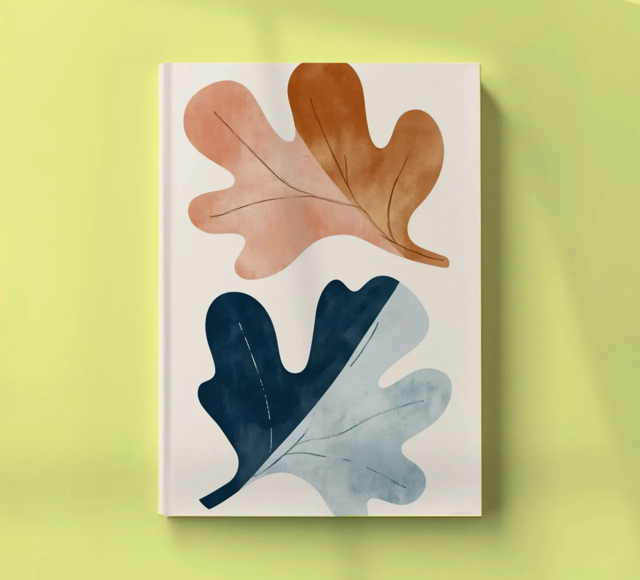 Two Leafs notebook by treechild