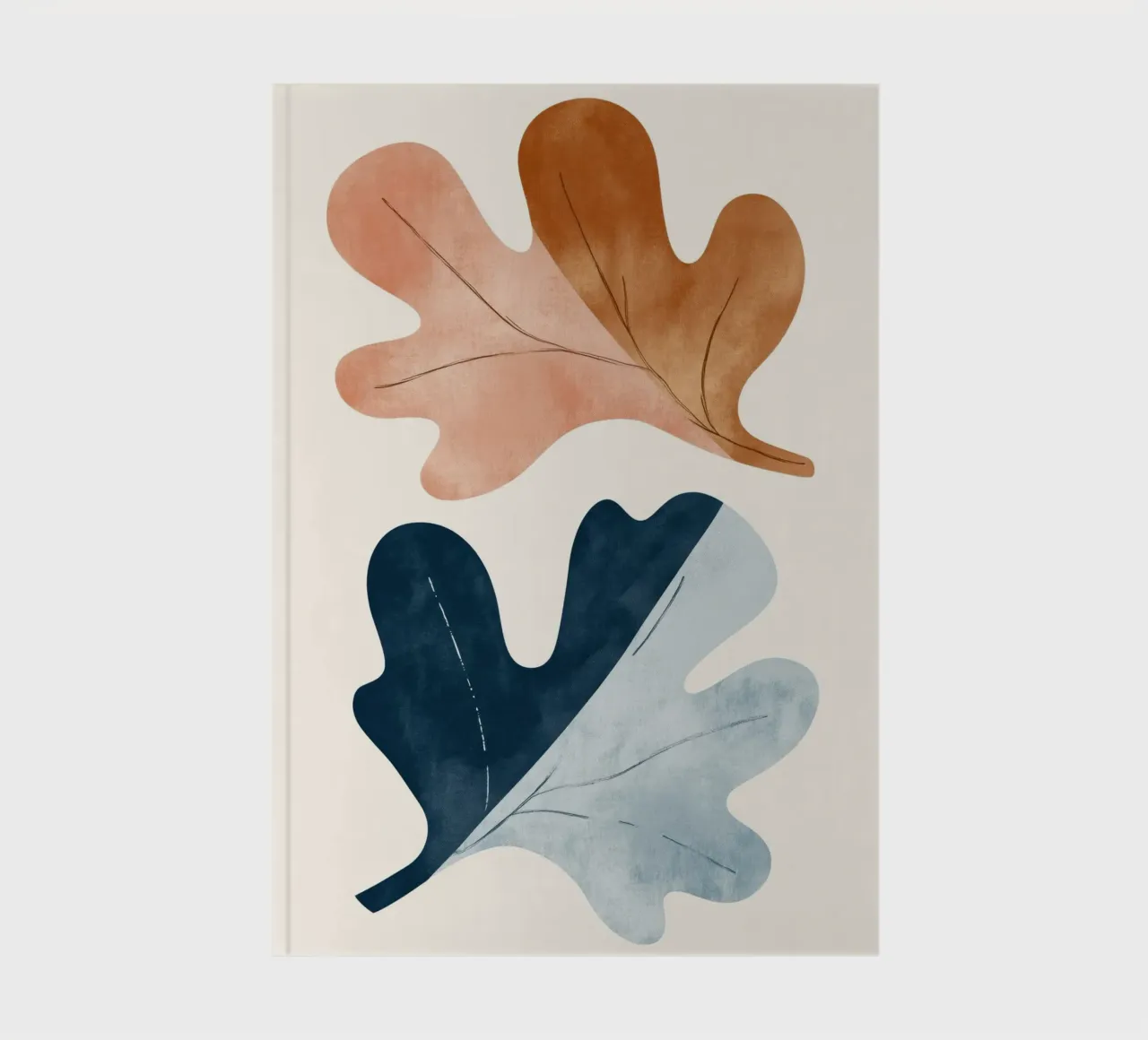 Two Leafs notebook by treechild