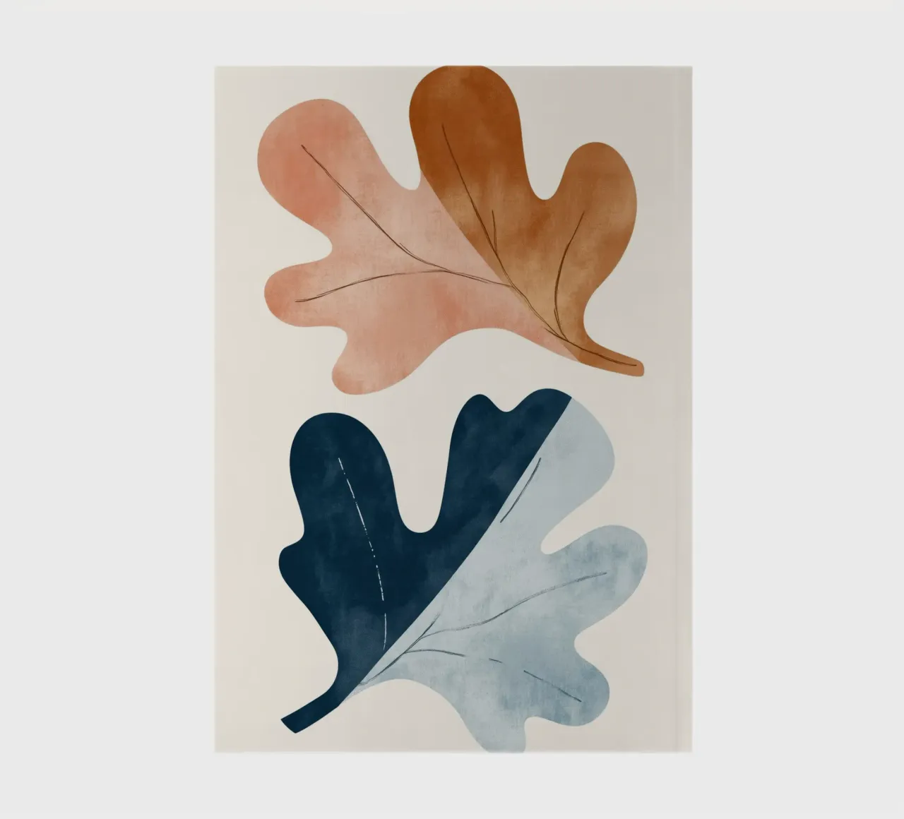 Two Leafs notebook by treechild