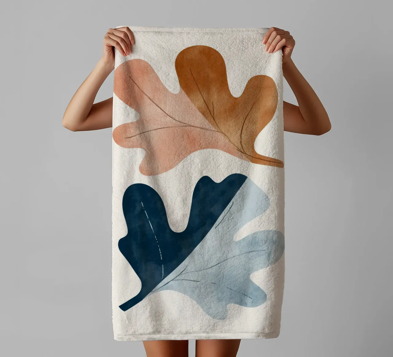 Two Leafs asciugamano da bagno da treechild