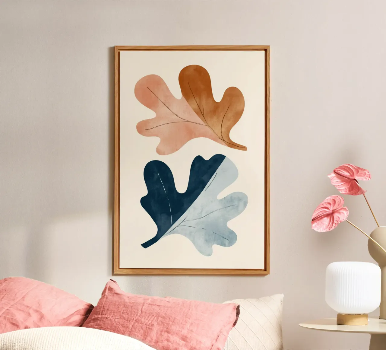 Two Leafs alluminio dibond da treechild