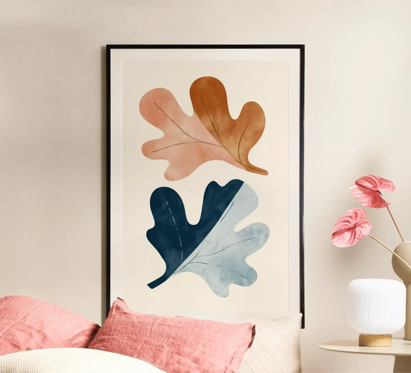 Two Leafs poster van treechild