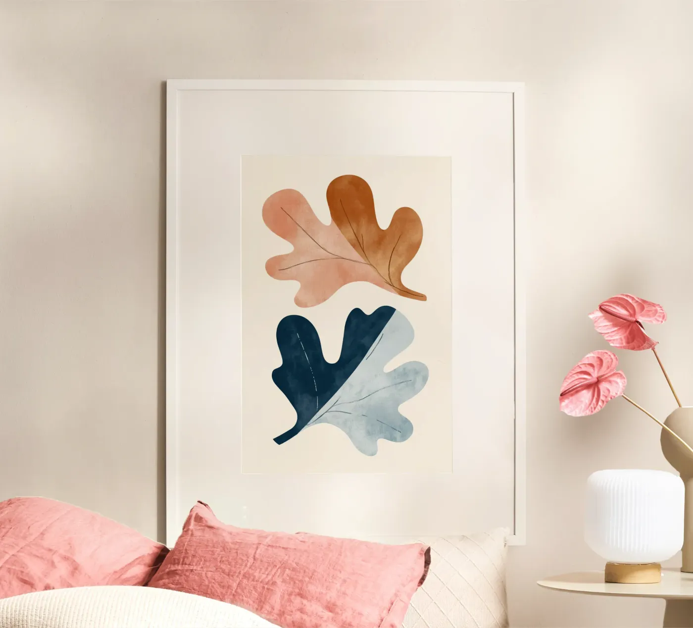 Two Leafs poster van treechild