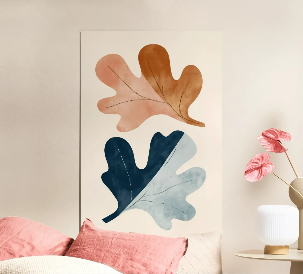 Two Leafs poster van treechild