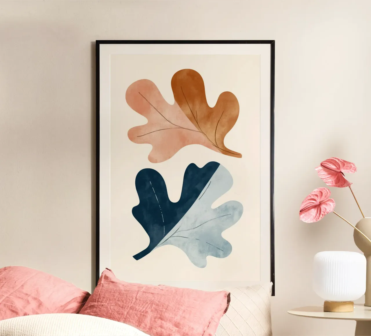 Two Leafs poster van treechild