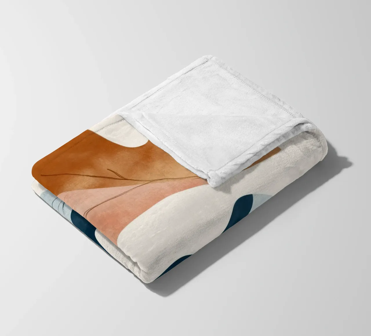 Two Leafs coperta in pile da treechild