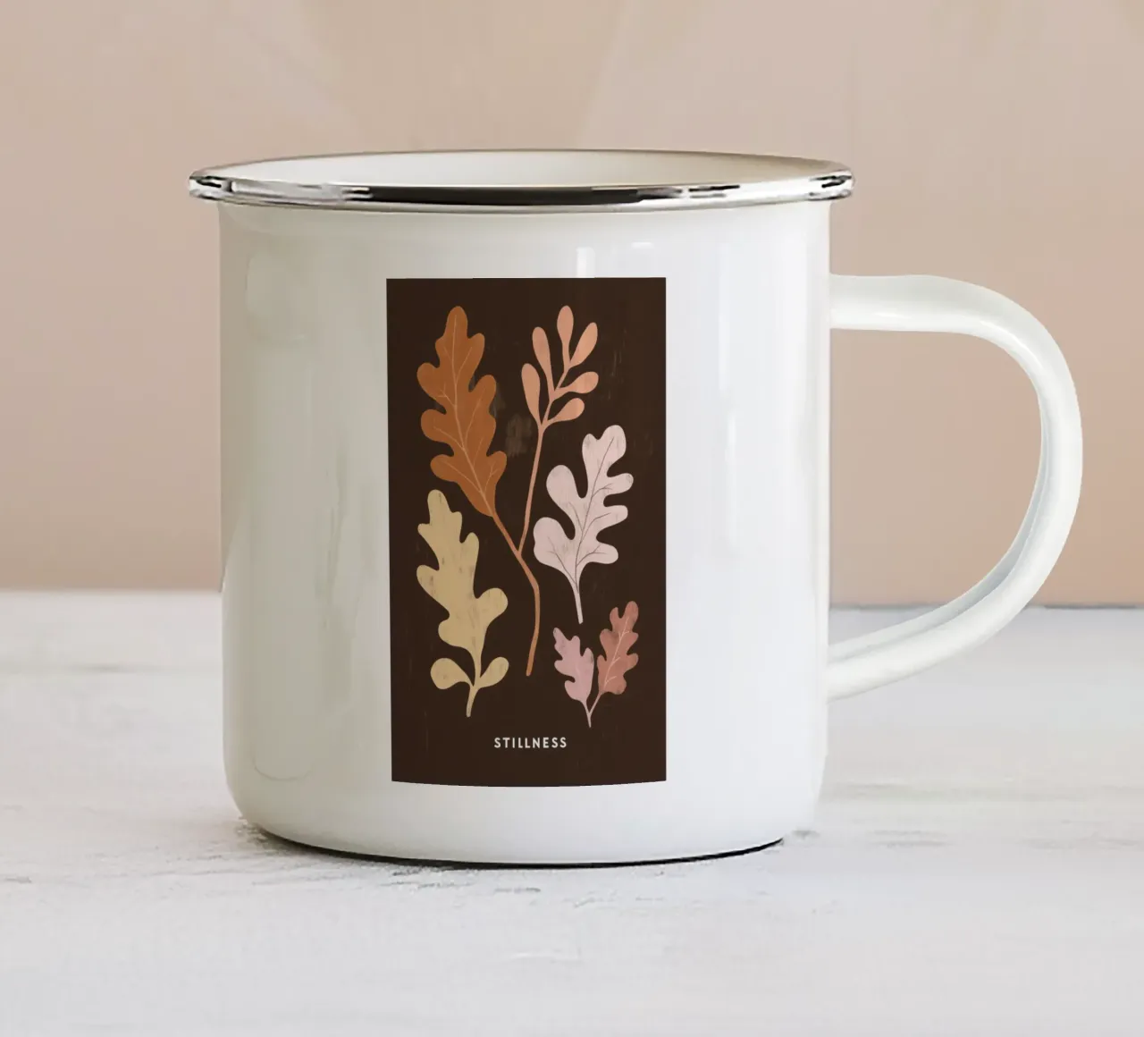 Stillness tazza in smalto da treechild