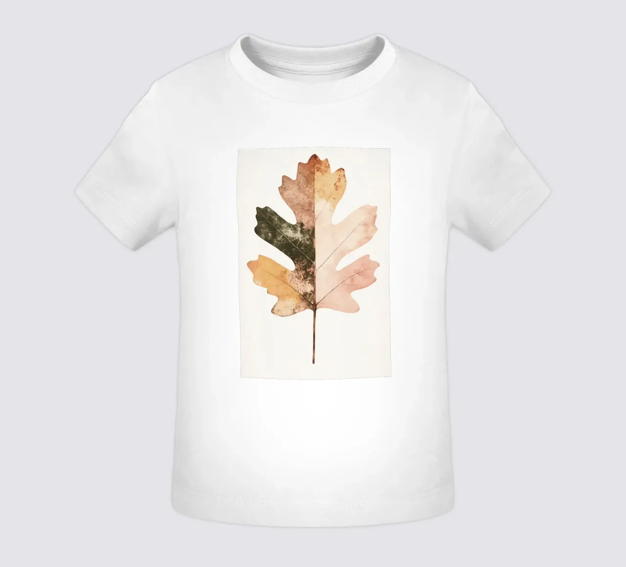 Leaf Lines maglietta neonato da treechild