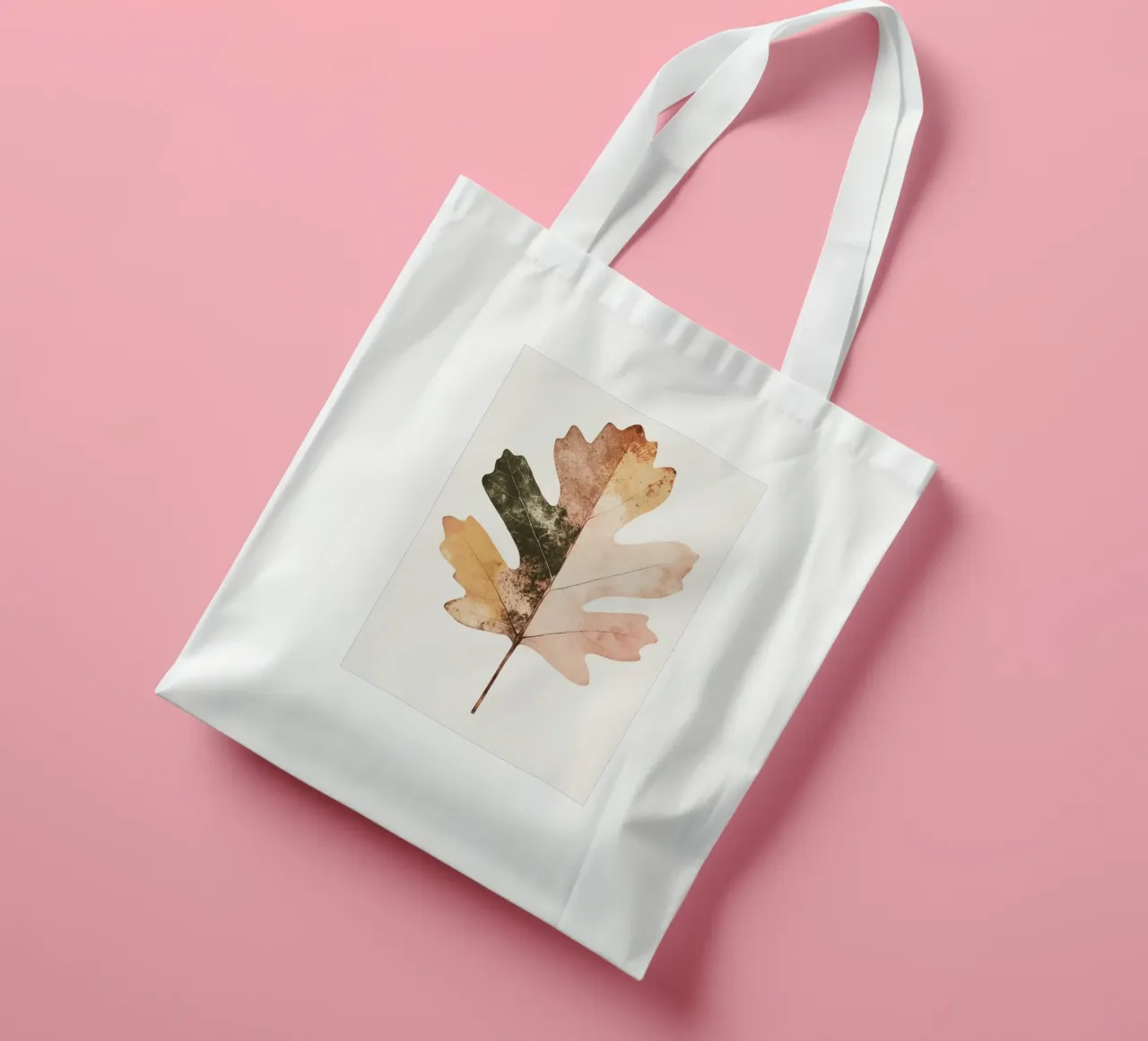 Leaf Lines borsa in juta da treechild