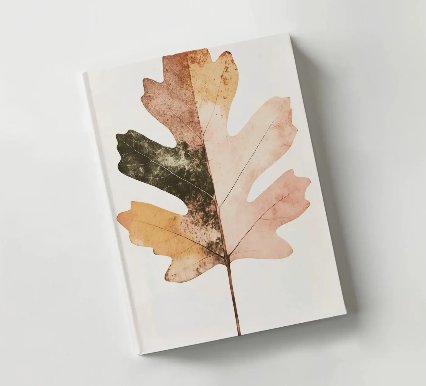 Leaf Lines Notizbuch von treechild