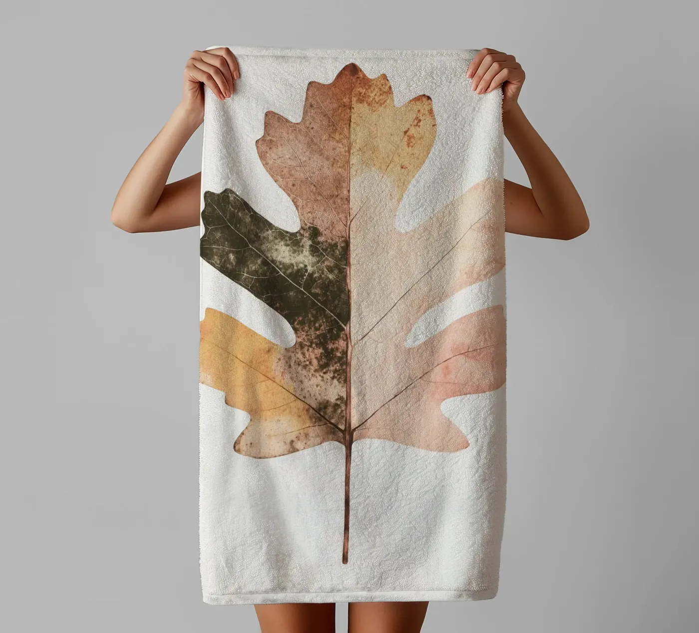 Leaf Lines badhanddoek van treechild