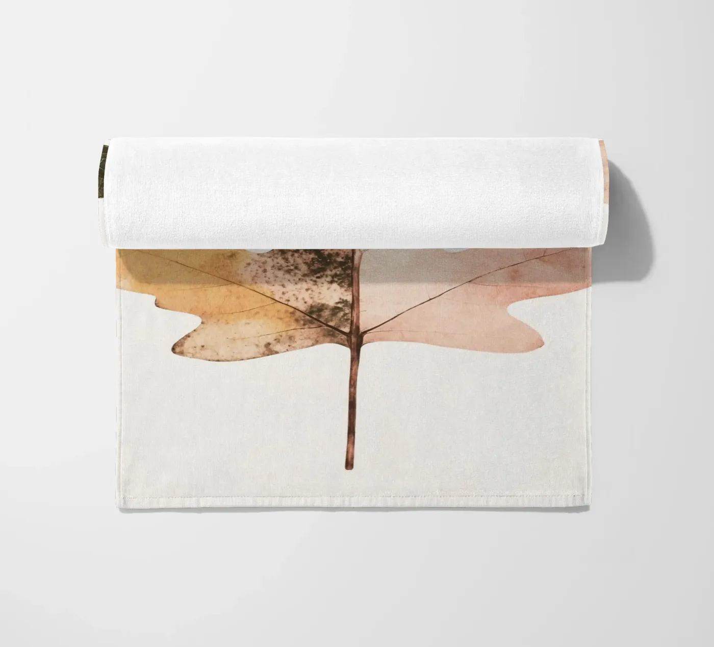 Leaf Lines serviette de plage de treechild
