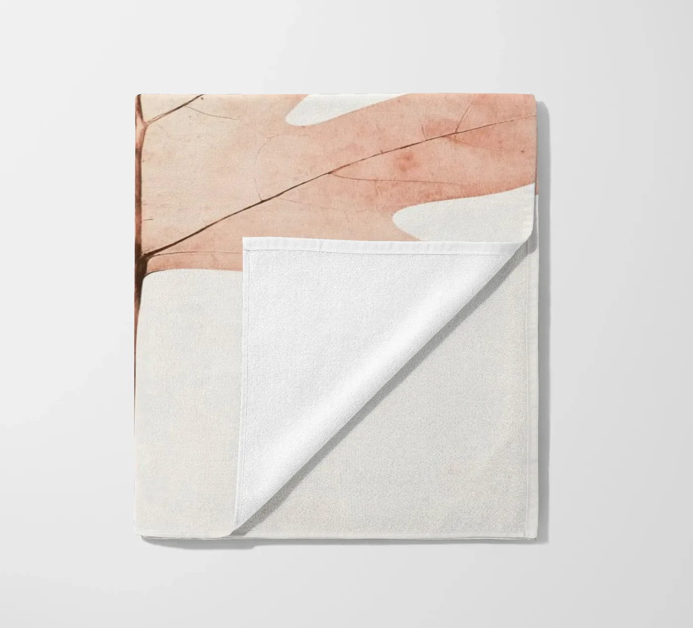 Leaf Lines serviette de plage de treechild
