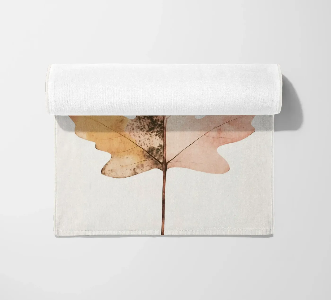 Leaf Lines serviette de plage de treechild