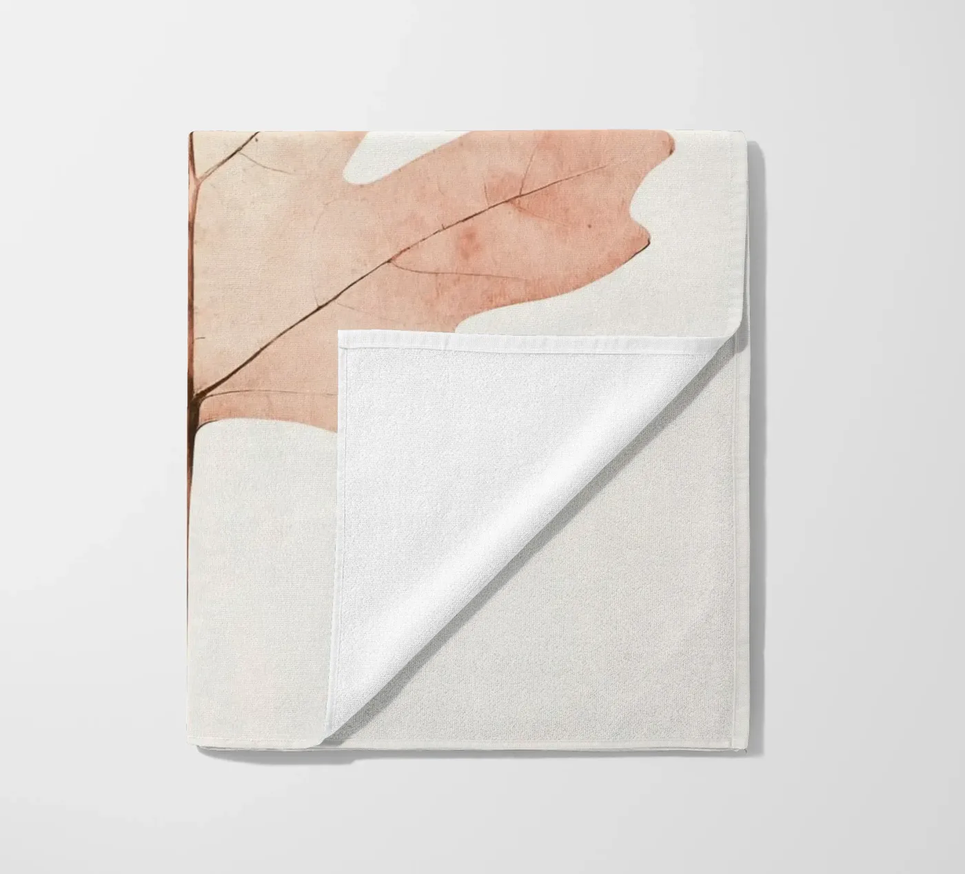 Leaf Lines serviette de plage de treechild