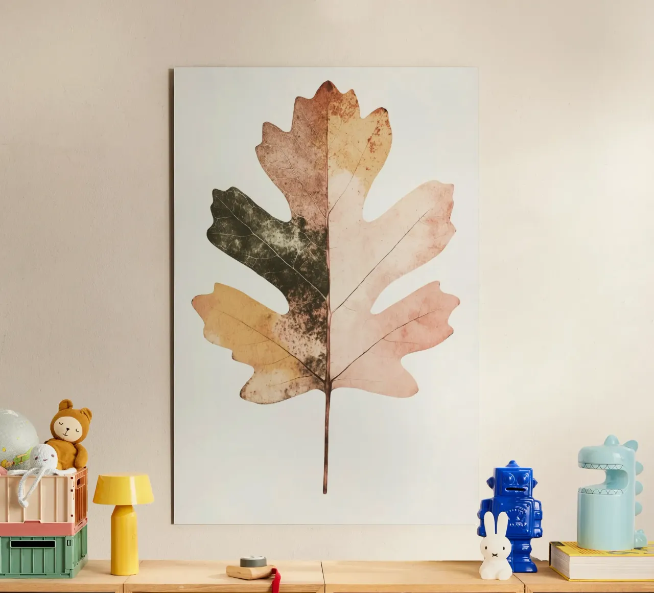 Leaf Lines alluminio dibond da treechild