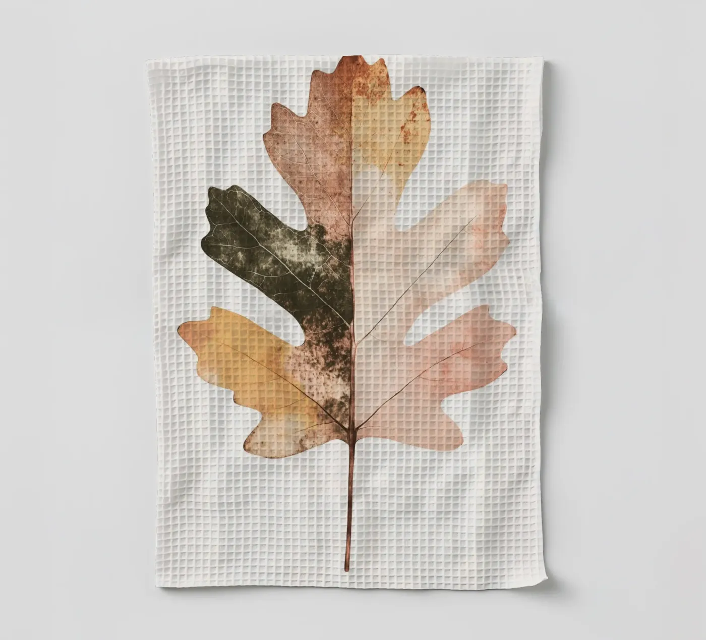 Leaf Lines Geschirrtuch von treechild