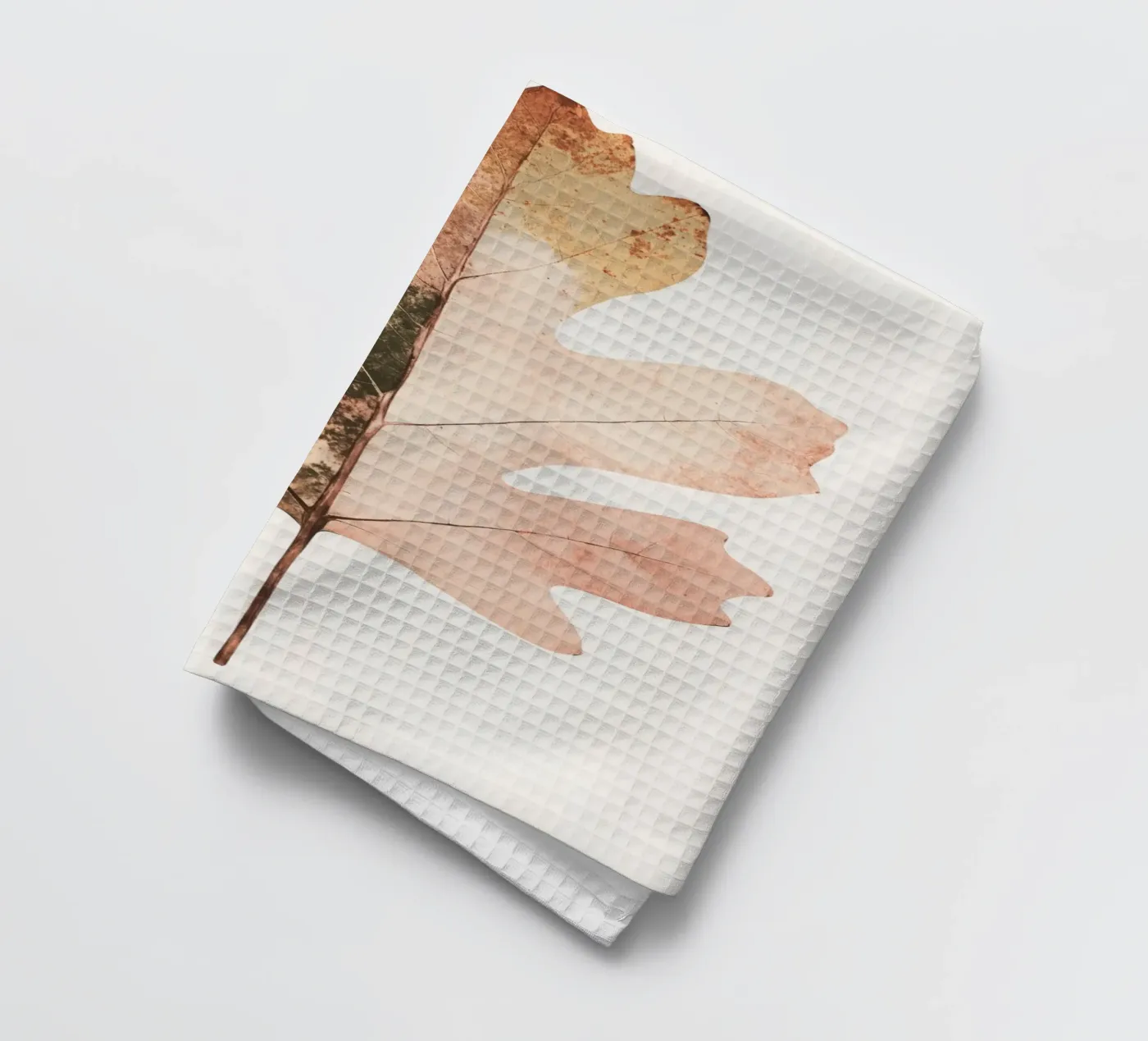 Leaf Lines Geschirrtuch von treechild