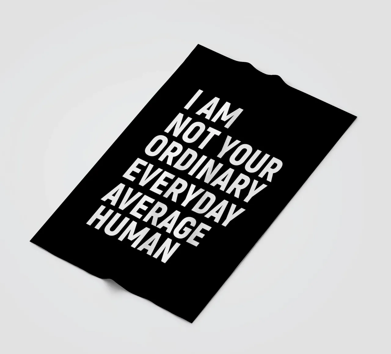 I am not your everyday ordinary average human coperta in pile da happieeagle
