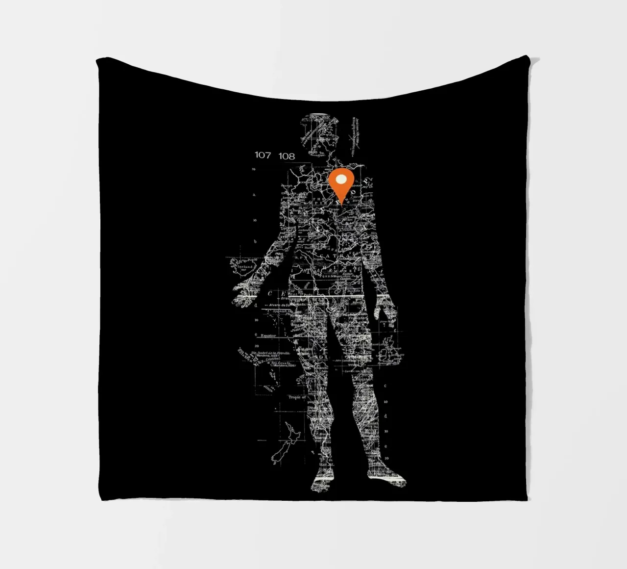 Travel With Me Fleecedecke von Tobe Fonseca