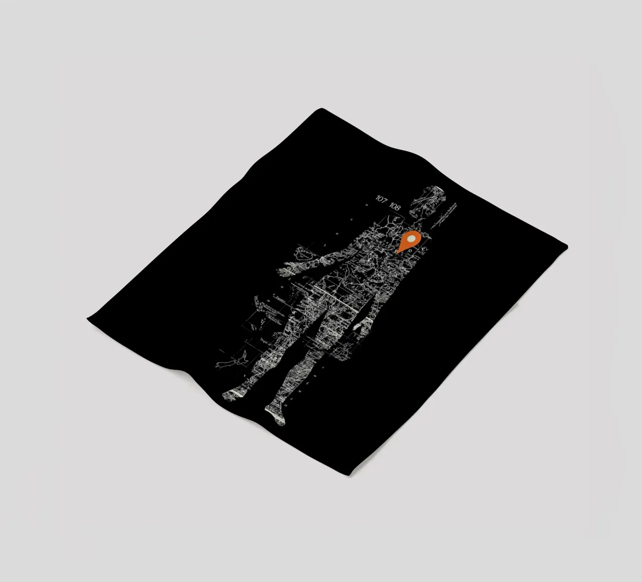 Travel With Me Fleecedecke von Tobe Fonseca