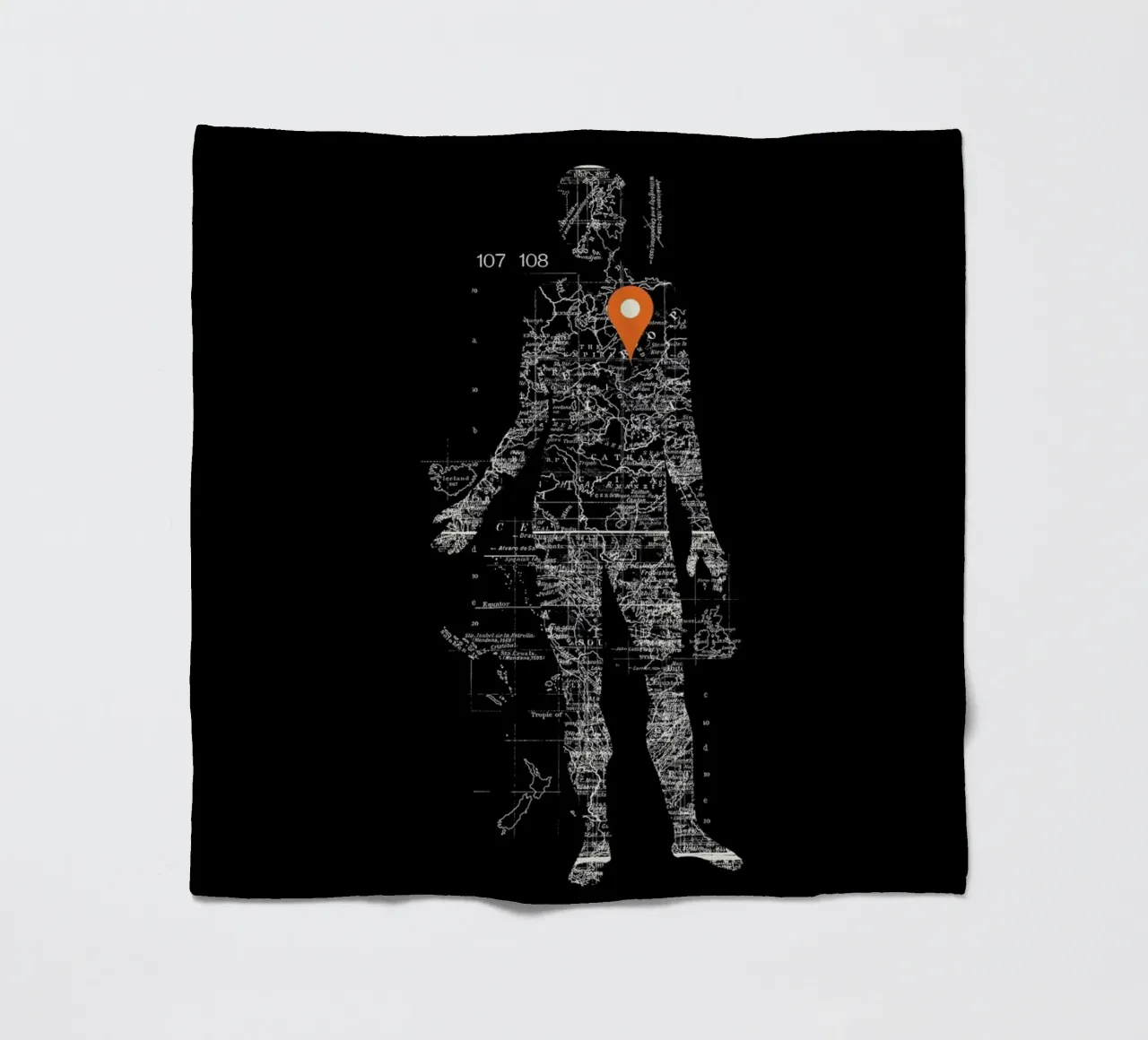 Travel With Me Fleecedecke von Tobe Fonseca