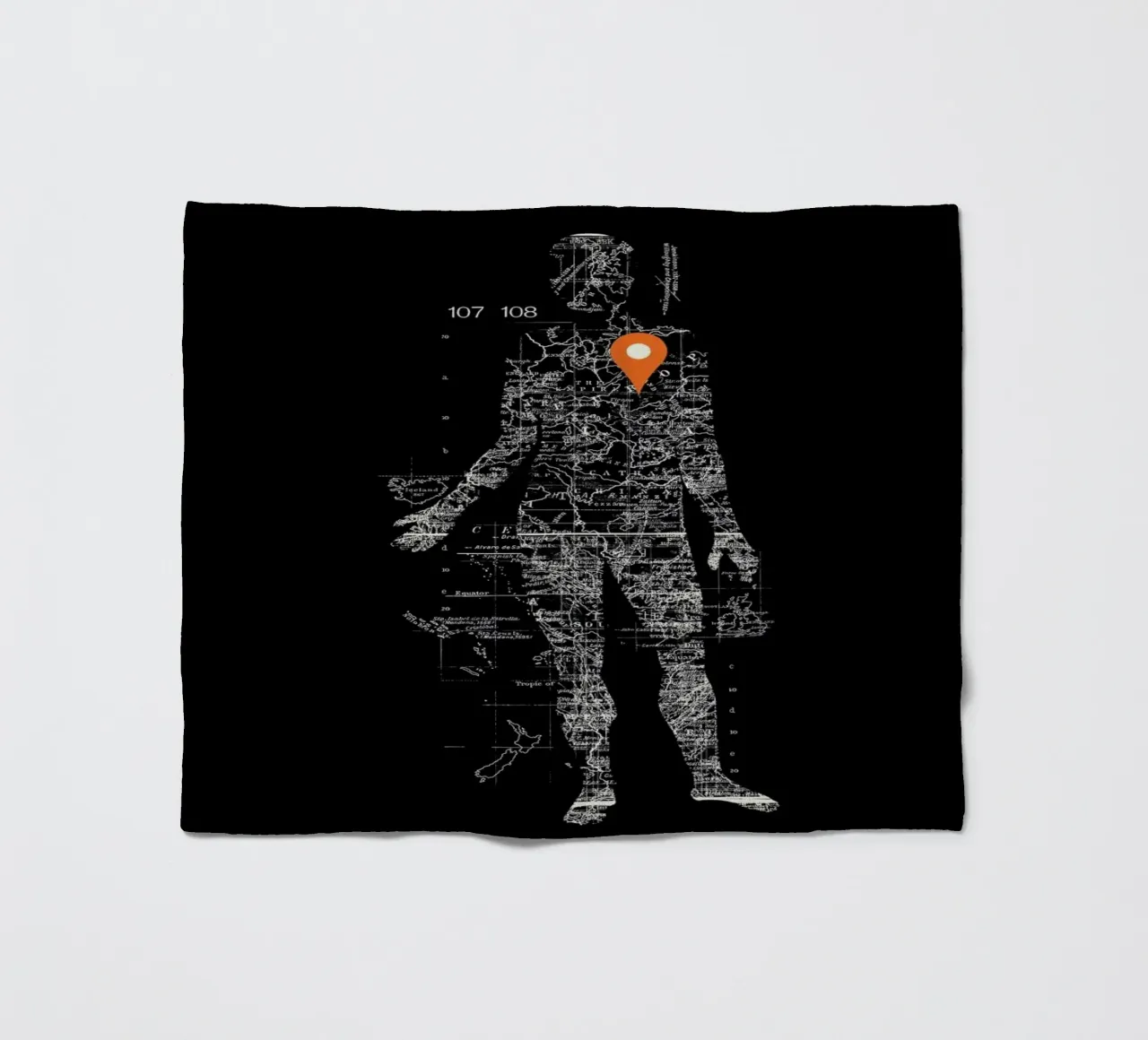 Travel With Me Fleecedecke von Tobe Fonseca