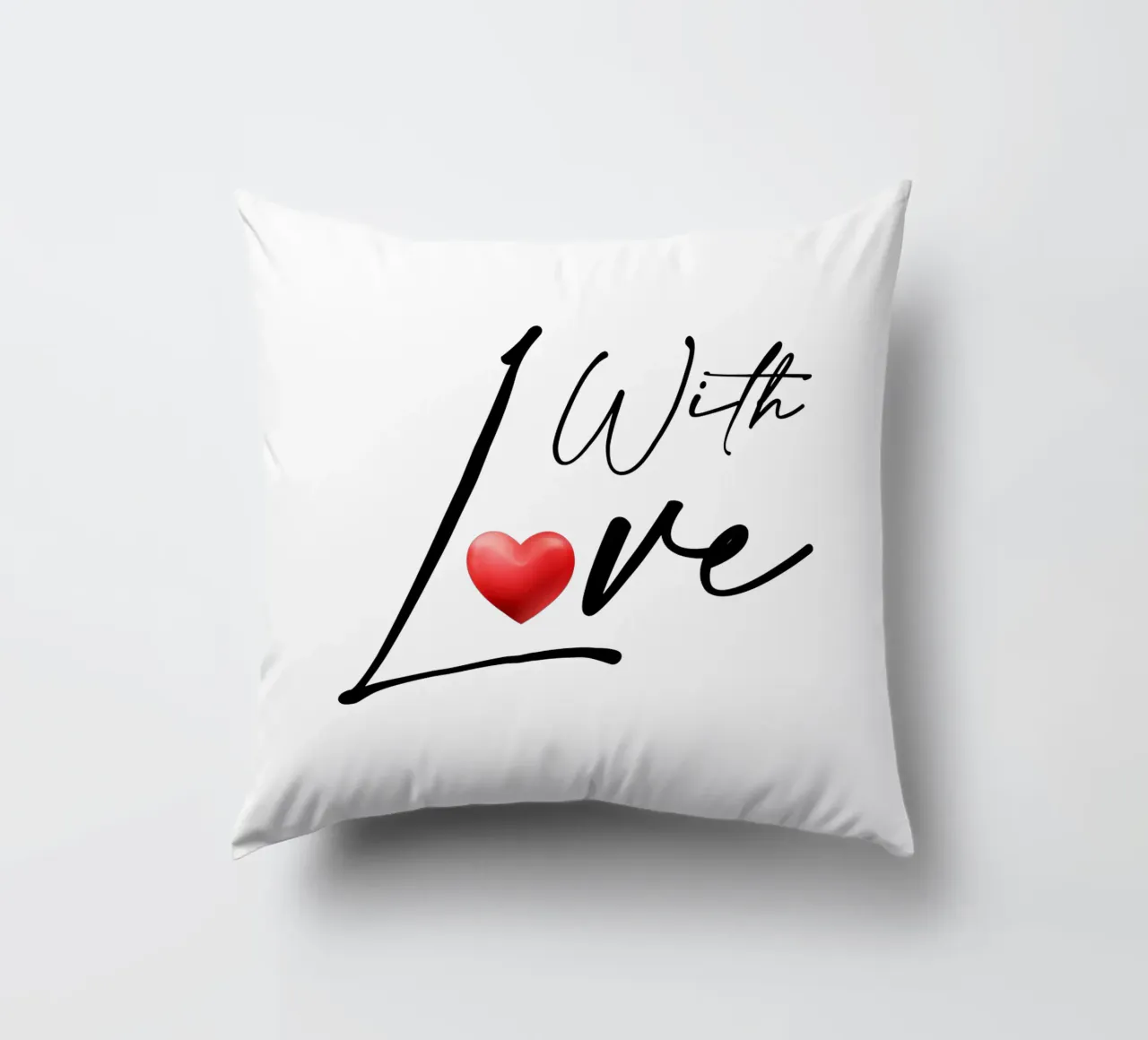 con amore cuscino da ARTVI-SHOP