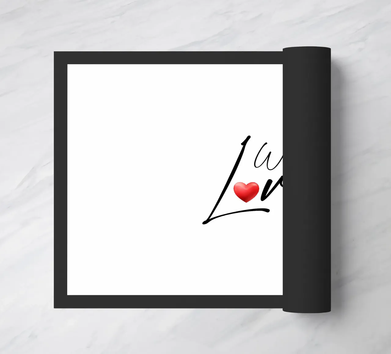 con amore zerbino da 🎁 NOBELART