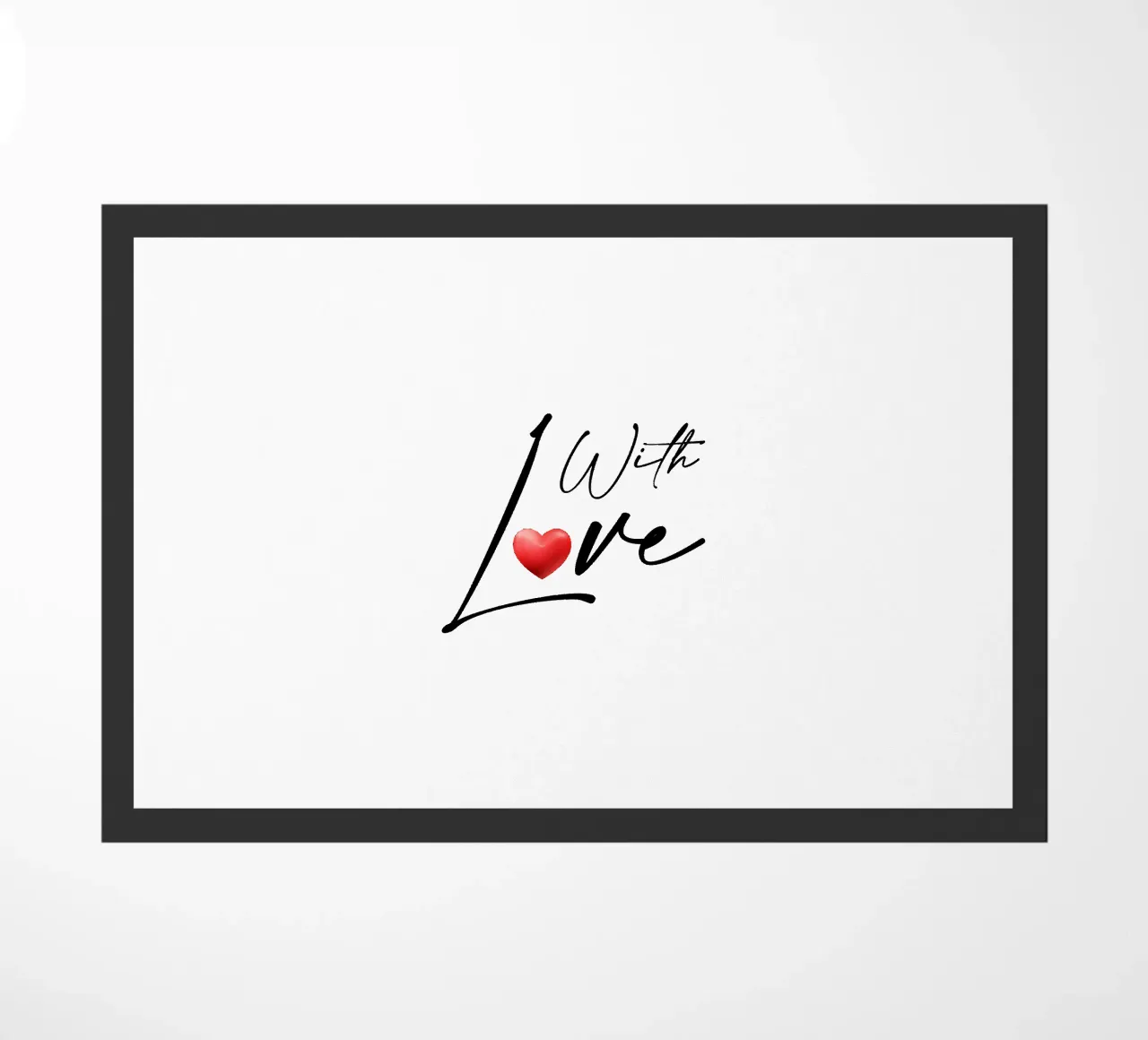 con amore zerbino da 🎁 NOBELART