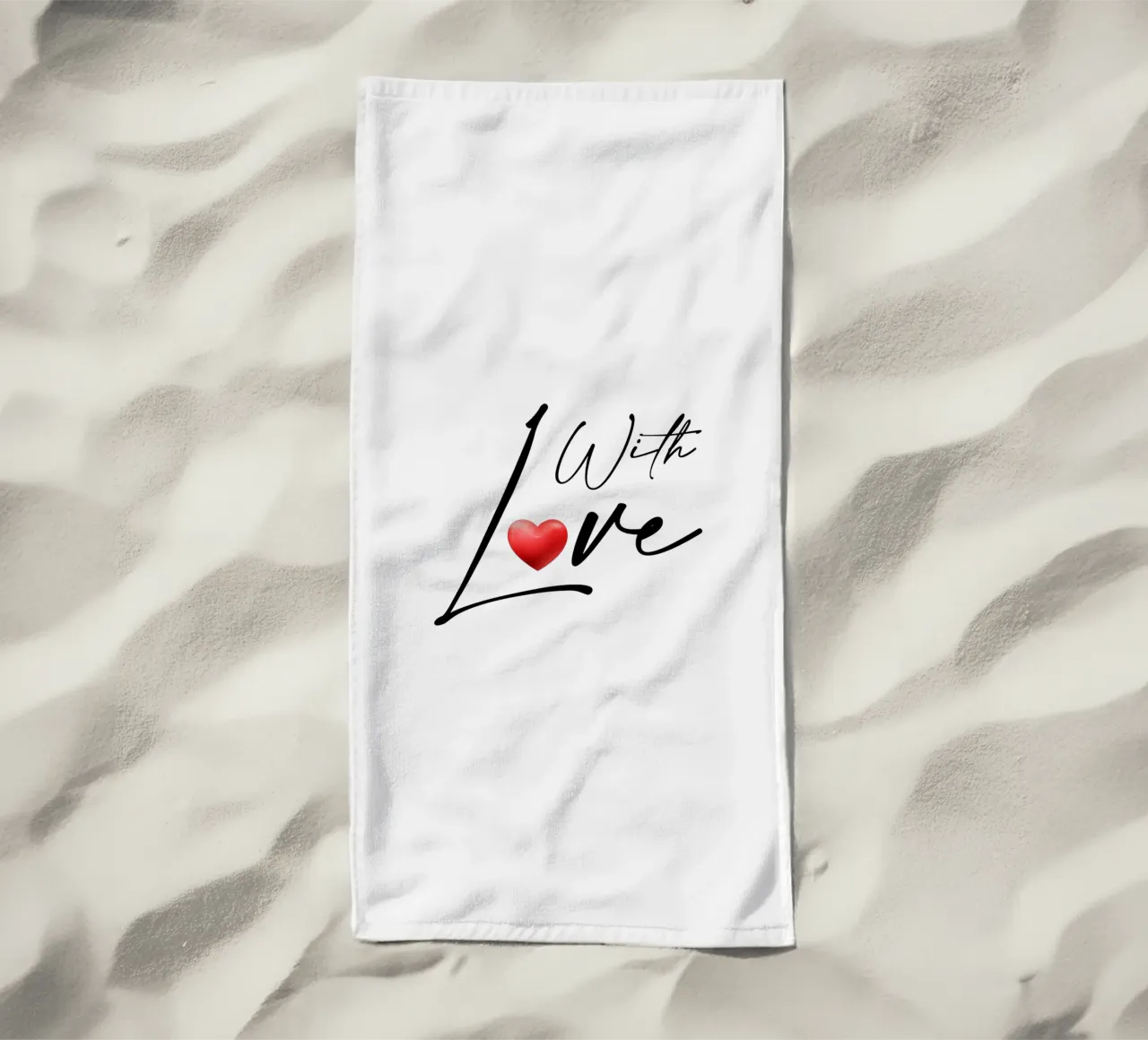 con amore telo mare da 🎁 NOBELART