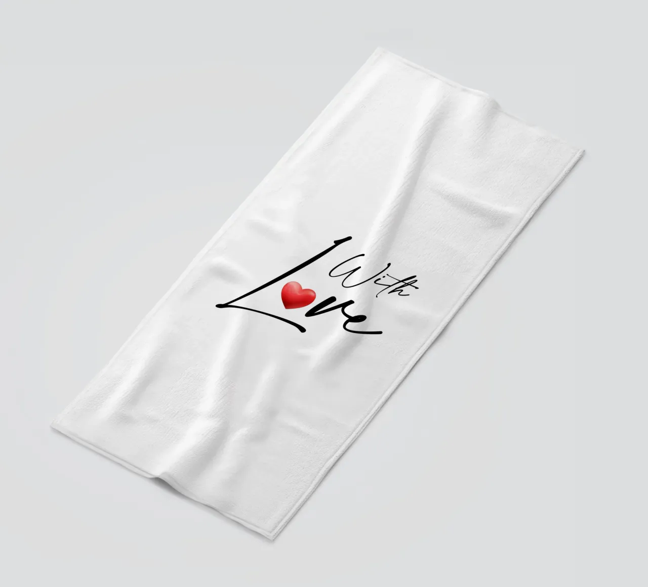 con amore telo mare da 🎁 NOBELART