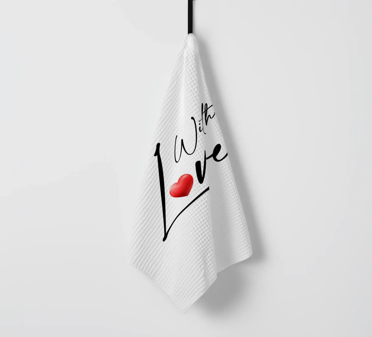 con amore canovaccio da cucina da ARTVI-SHOP