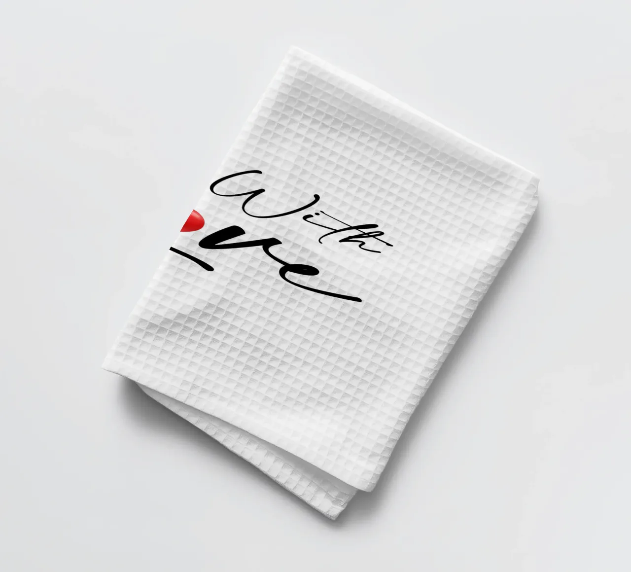 con amore canovaccio da cucina da ARTVI-SHOP