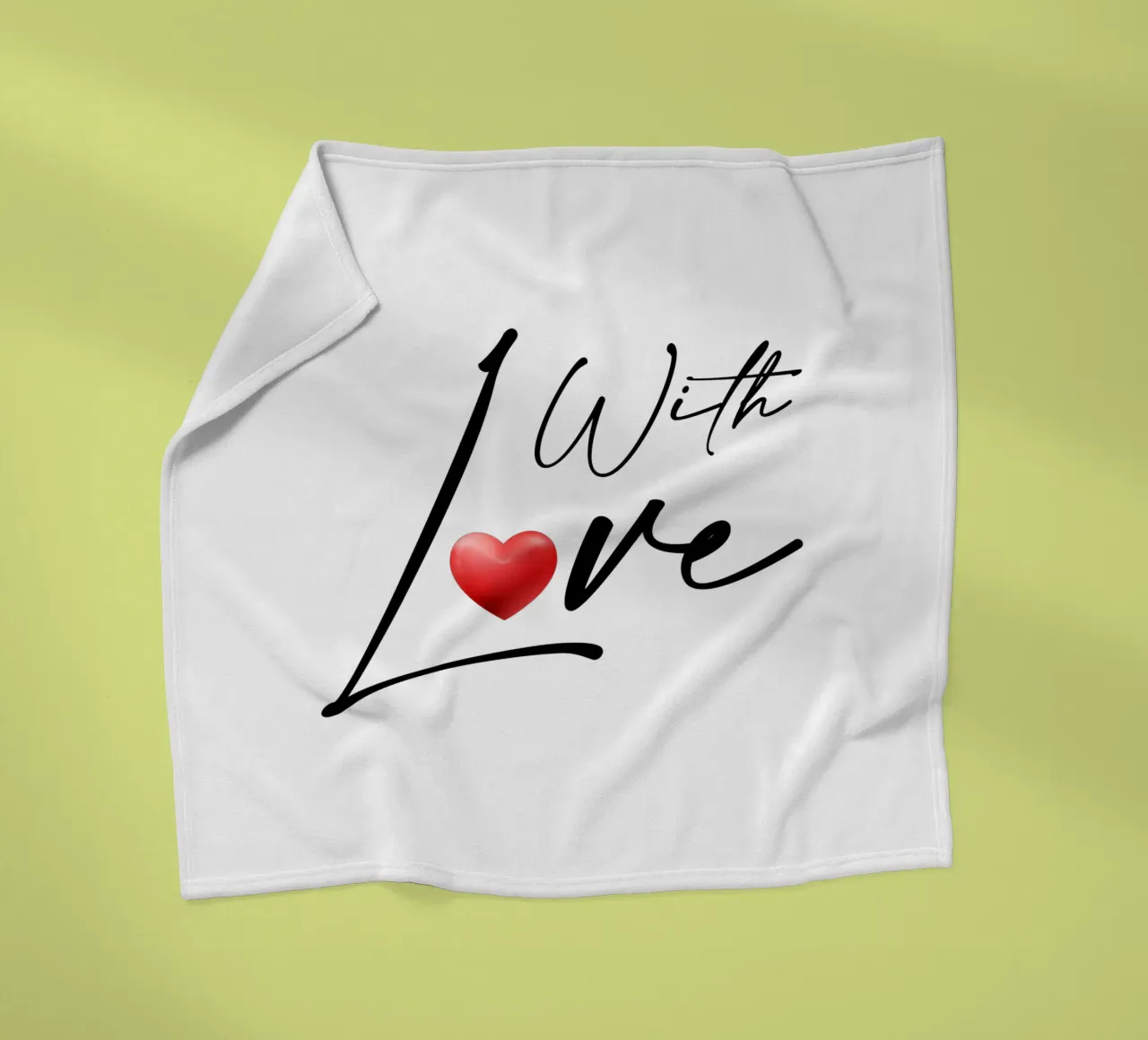 con amore coperta in pile da ARTVI-SHOP