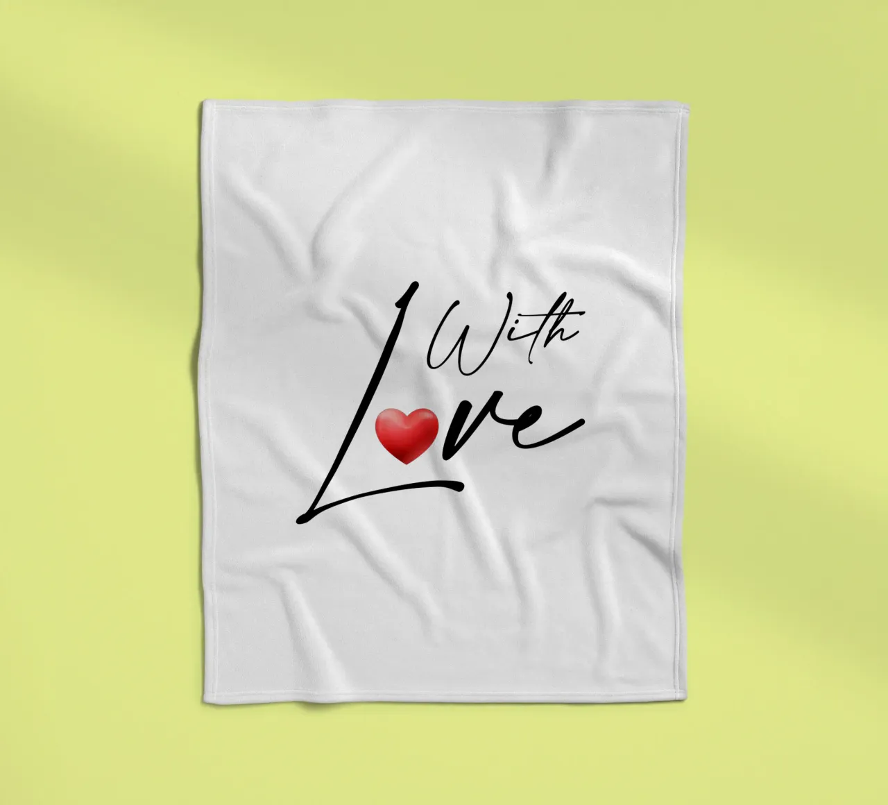 con amore coperta in pile da ARTVI-SHOP