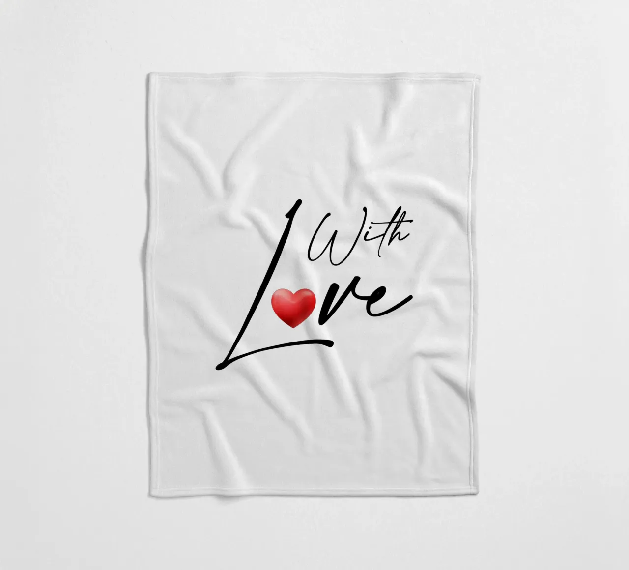 con amore coperta in pile da ARTVI-SHOP