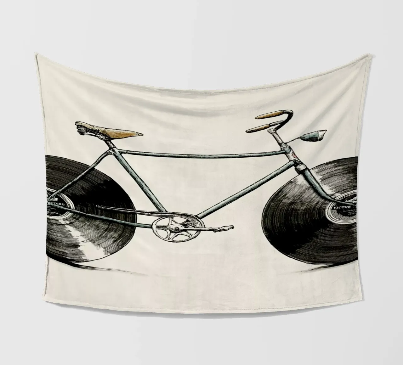 Velophone Fleecedecke von Florent Bodart