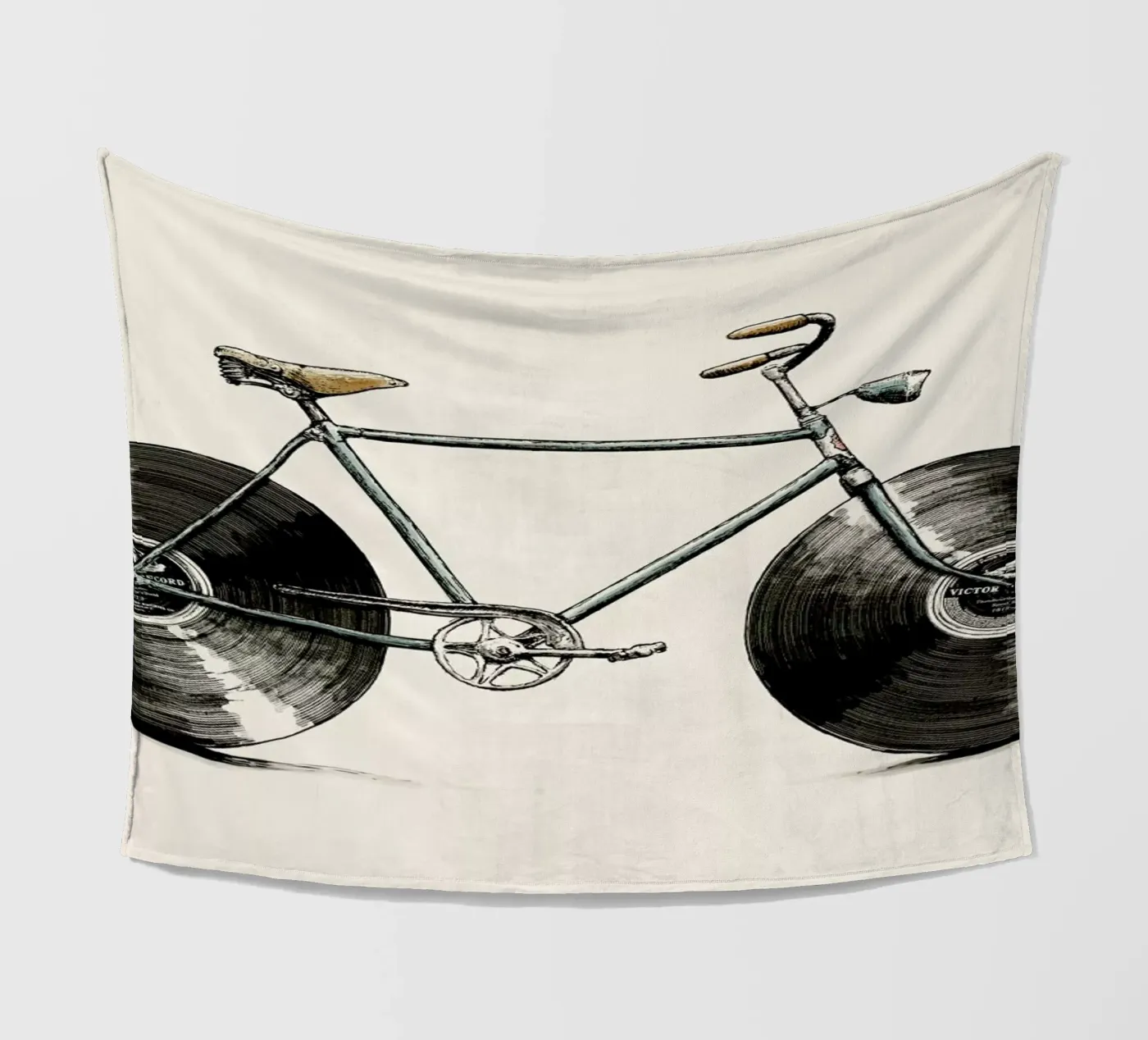 Velophone Fleecedecke von Florent Bodart