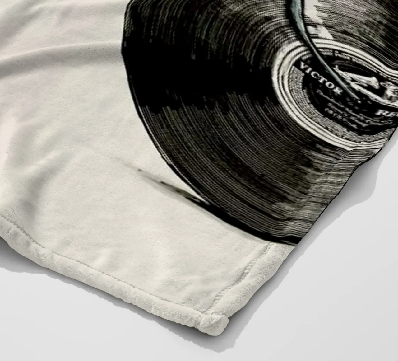 Velophone fleece blanket by Florent Bodart