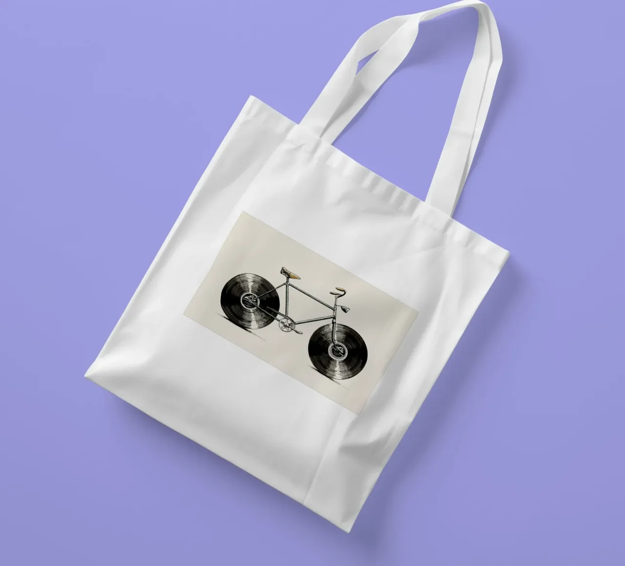 Velophone borsa in juta da Florent Bodart
