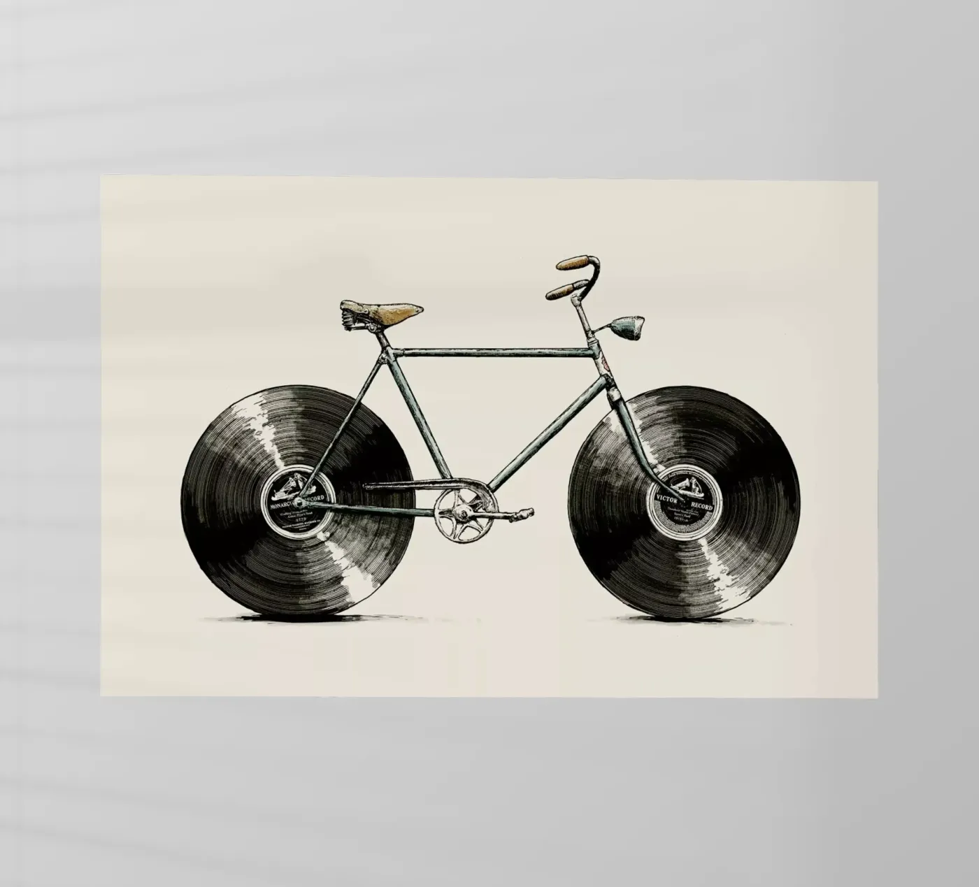 Velophone Backlit Folie von Florent Bodart