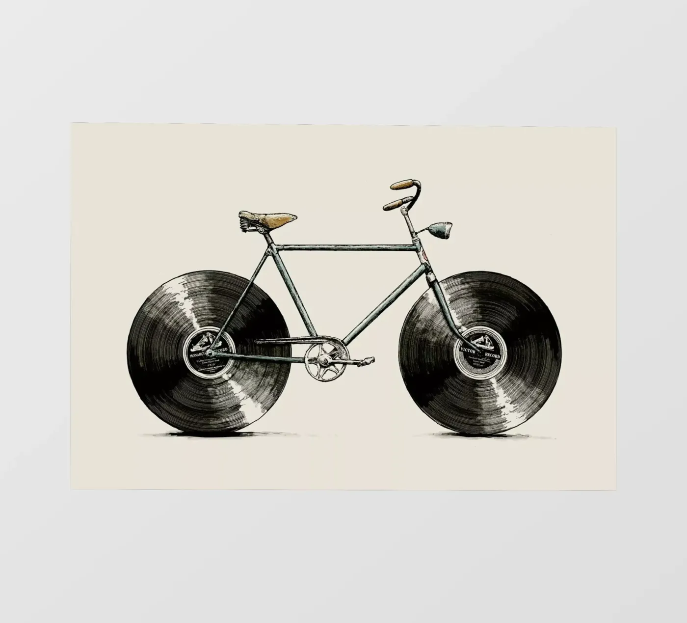 Velophone Backlit Folie von Florent Bodart